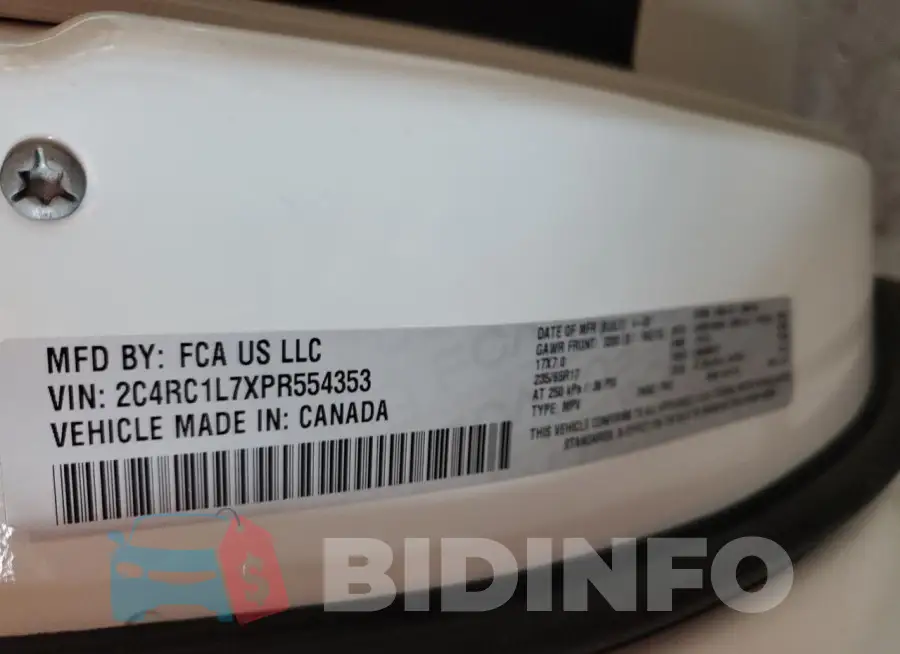 2C4RC1L7XPR554353 Photo# 13