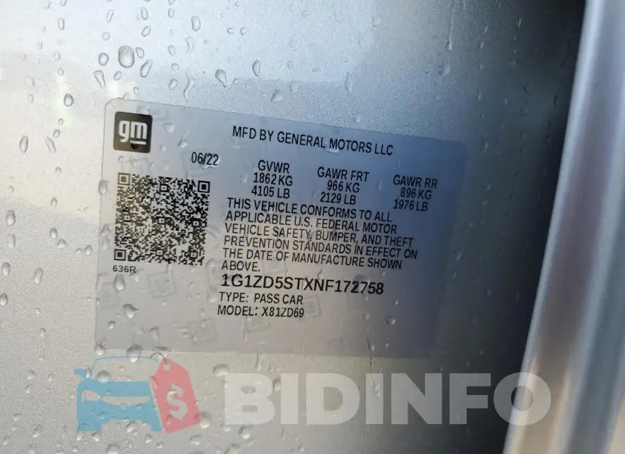 1G1ZD5STXNF172758 Photo# 12
