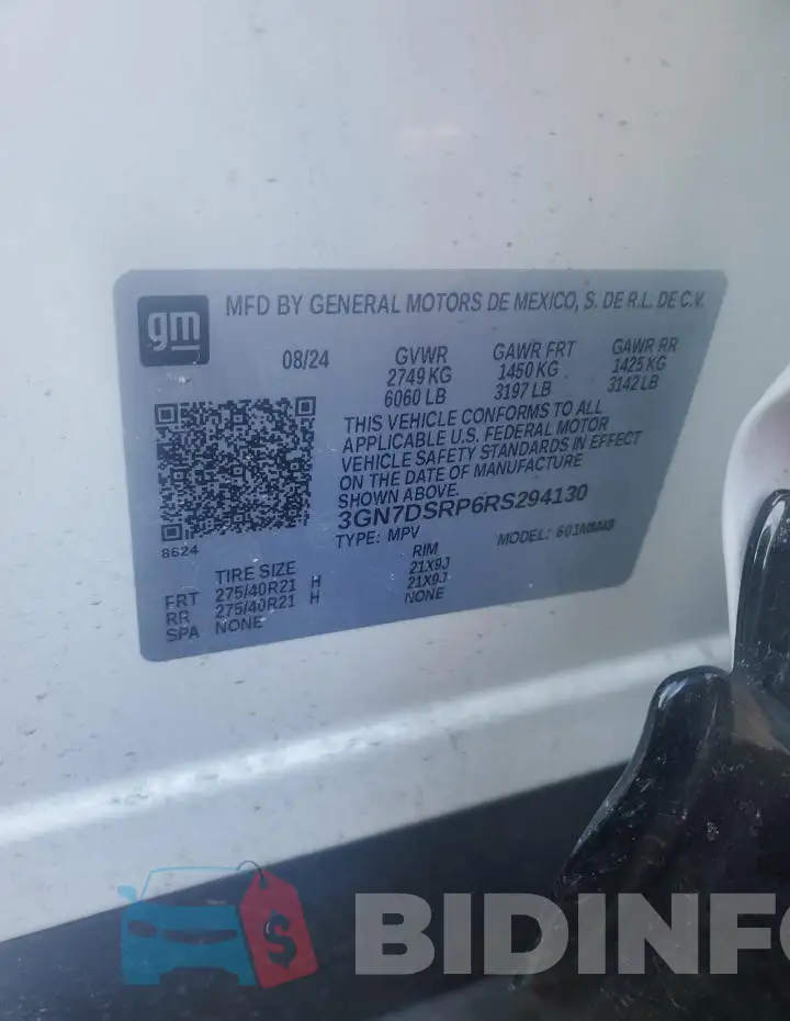 3GN7DSRP6RS294130 Photo# 14