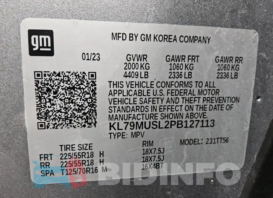 KL79MUSL2PB127113 Photo# 13
