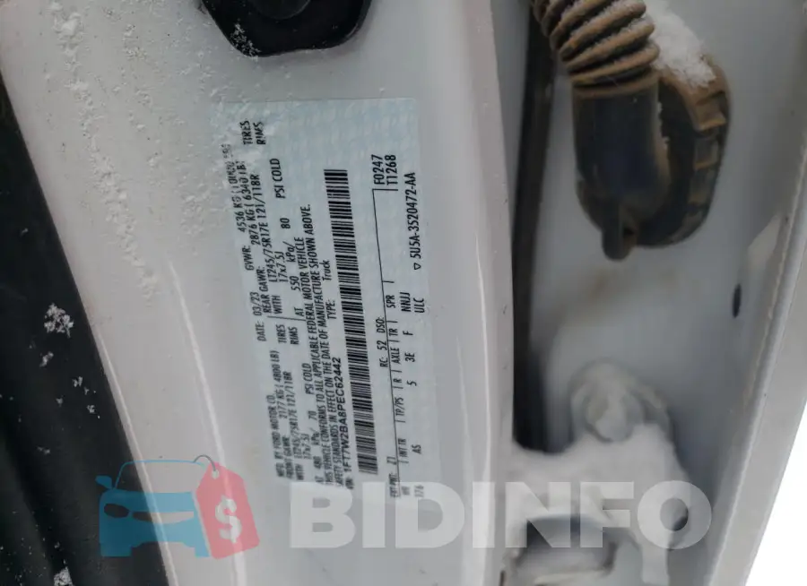 1FT7W2BA8PEC62442 Photo# 13