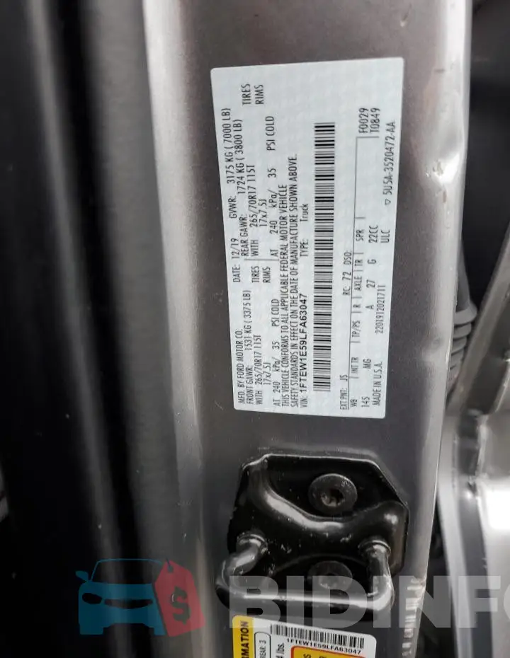 1FTEW1E59LFA63047 Photo# 12
