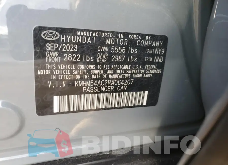 KMHM54AC2RA064207 Photo# 12