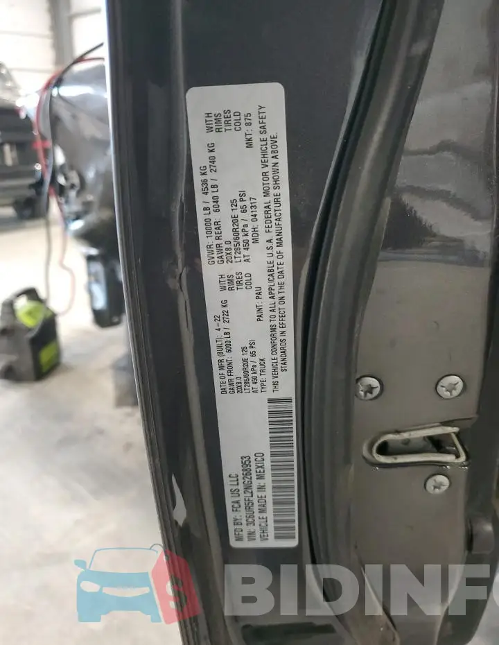 3C6UR5FL2NG268953 Photo# 12