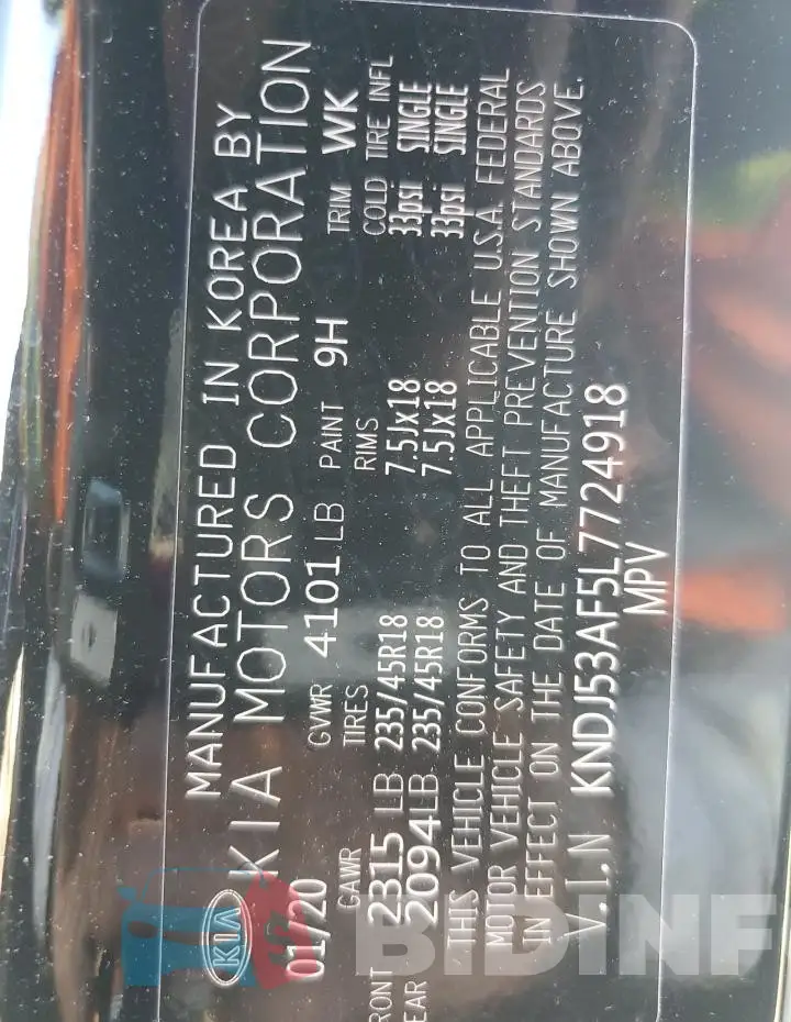KNDJ53AF5L7724918 Photo# 12