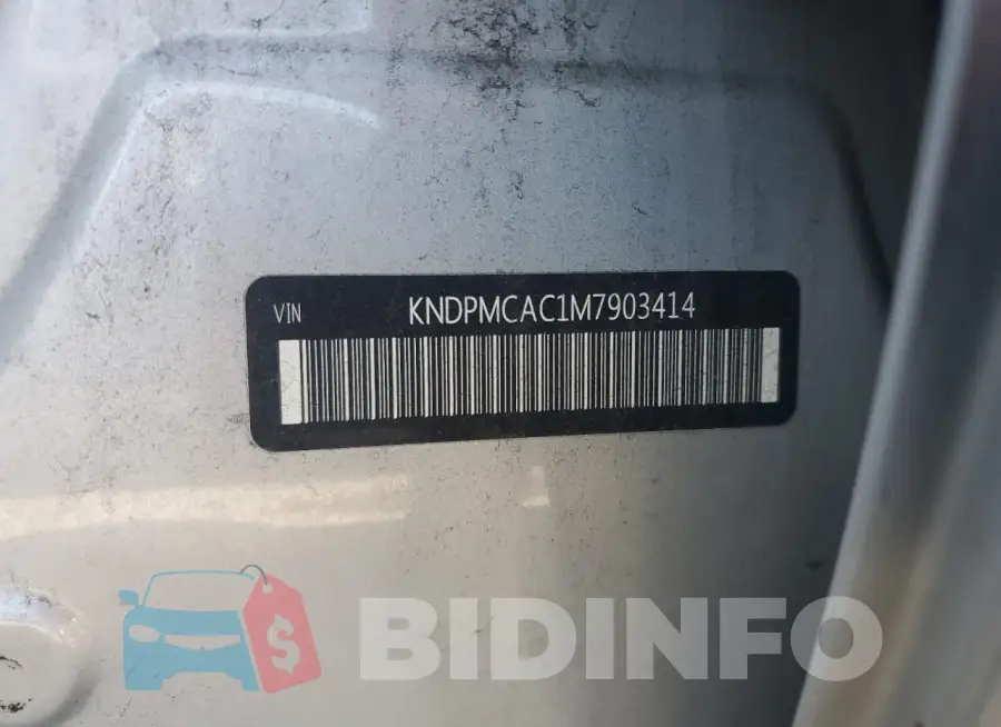 KNDPMCAC1M7903414 Photo# 13
