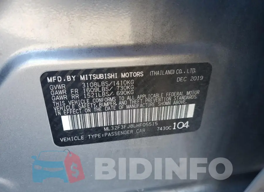 ML32F3FJ8LHF05515 Photo# 12