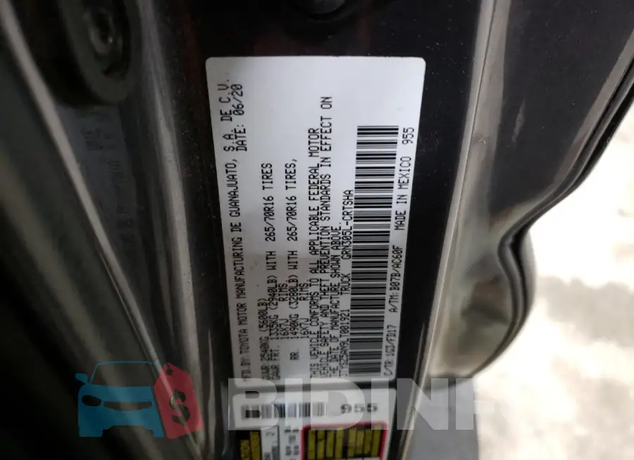 3TYSZ5AN9LT001921 Photo# 12