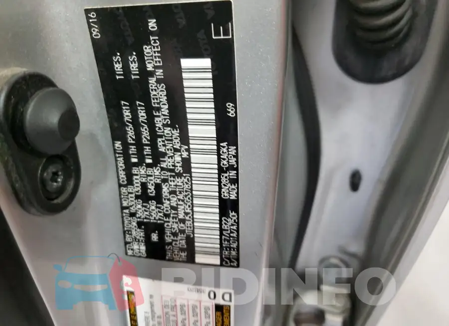 JTEBU5JR5G5378251 Photo# 13