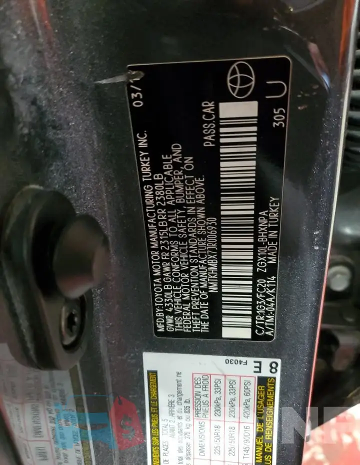 NMTKHMBX7JR006930 Photo# 12