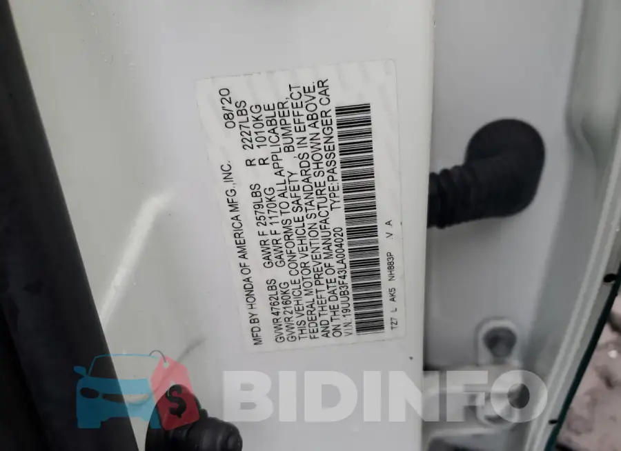 19UUB3F43LA004020 Photo# 12