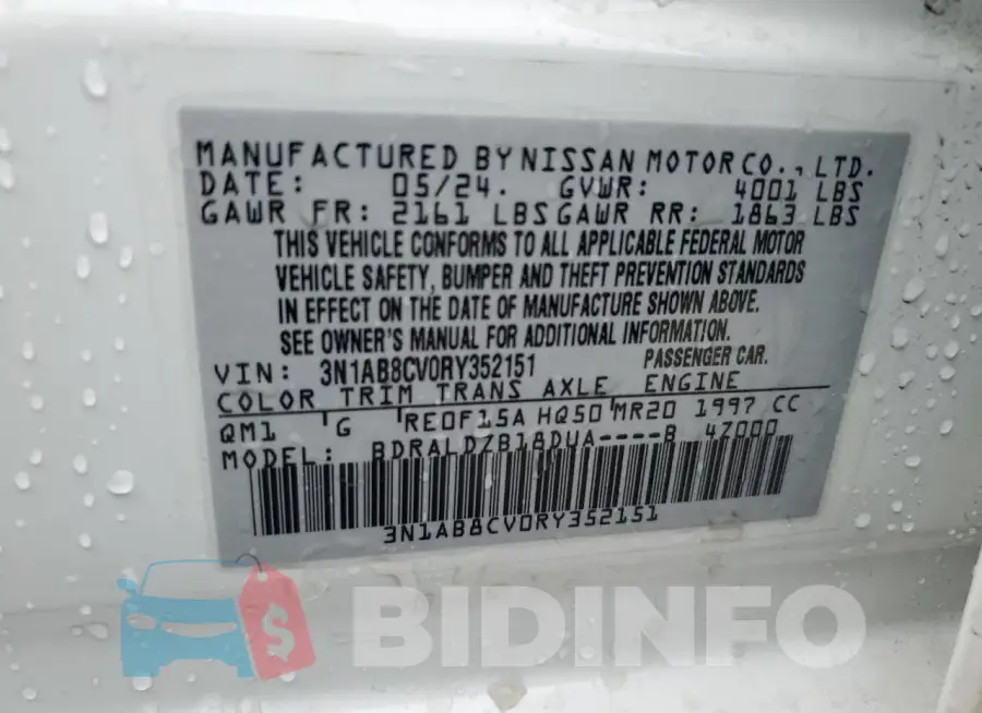 3N1AB8CV0RY352151 Photo# 12