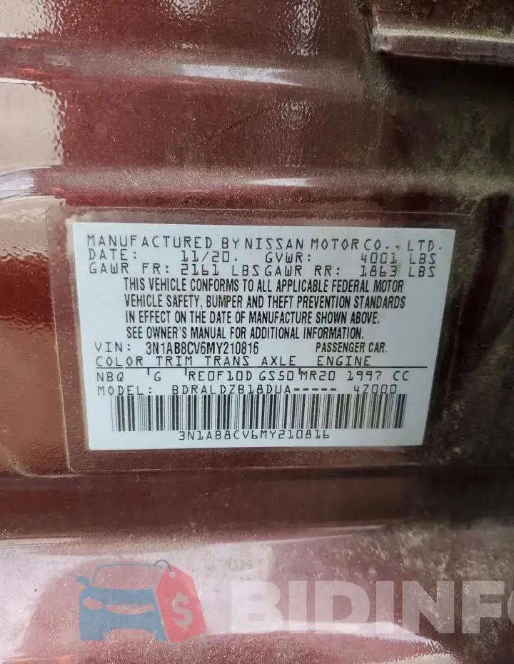 3N1AB8CV6MY210816 Photo# 12