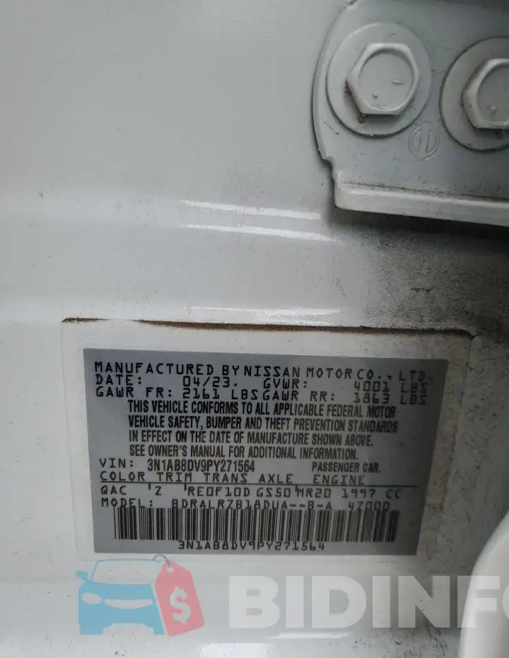 3N1AB8DV9PY271564 Photo# 12