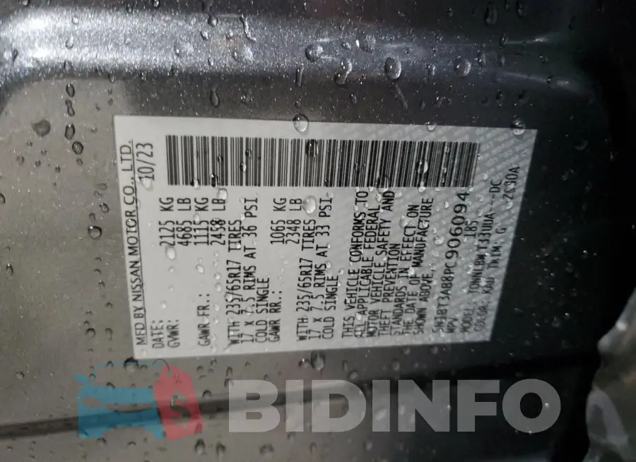 5N1BT3AB8PC906094 Photo# 13