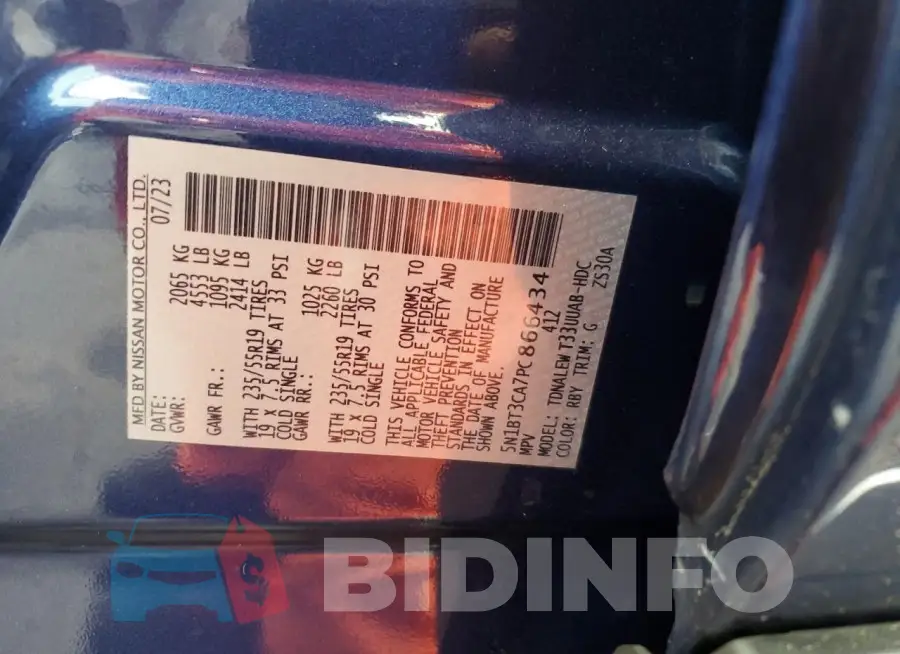 5N1BT3CA7PC866434 Photo# 13