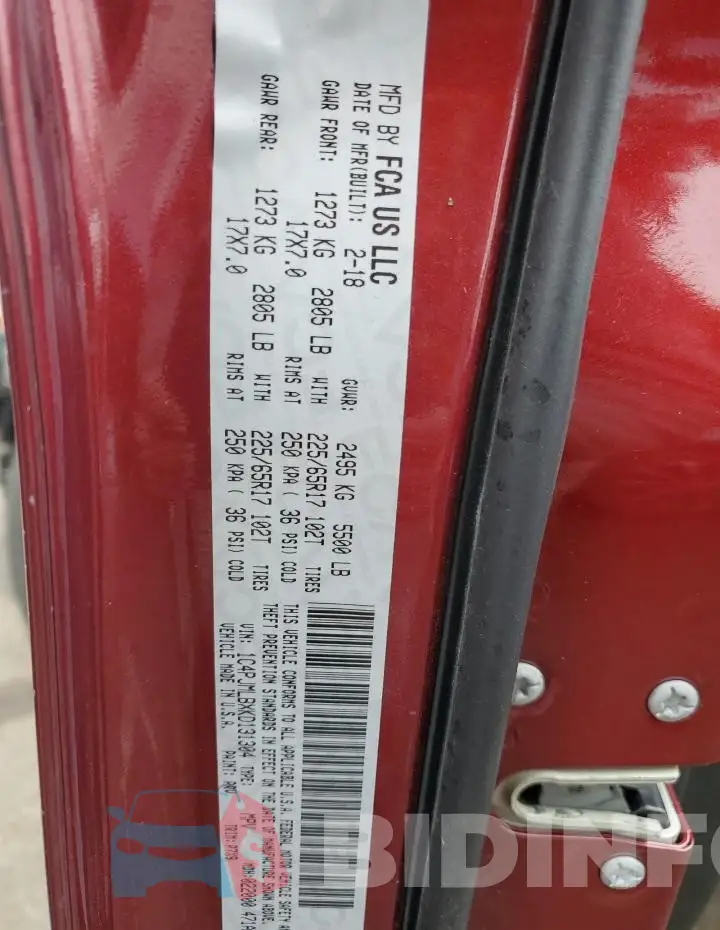1C4PJMLBXKD131304 Photo# 13