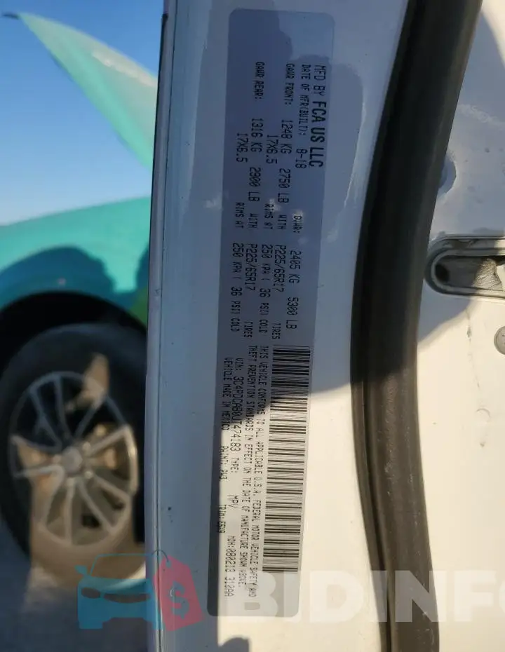 3C4PDCAB0JT474183 Photo# 13