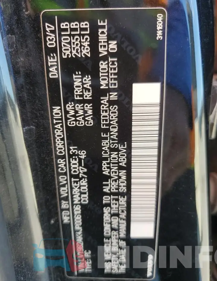 LVY982AK4JP006106 Photo# 13
