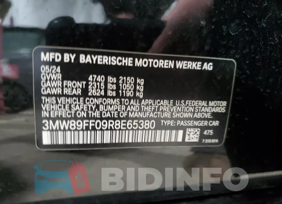 3MW89FF09R8E65380 Photo# 13