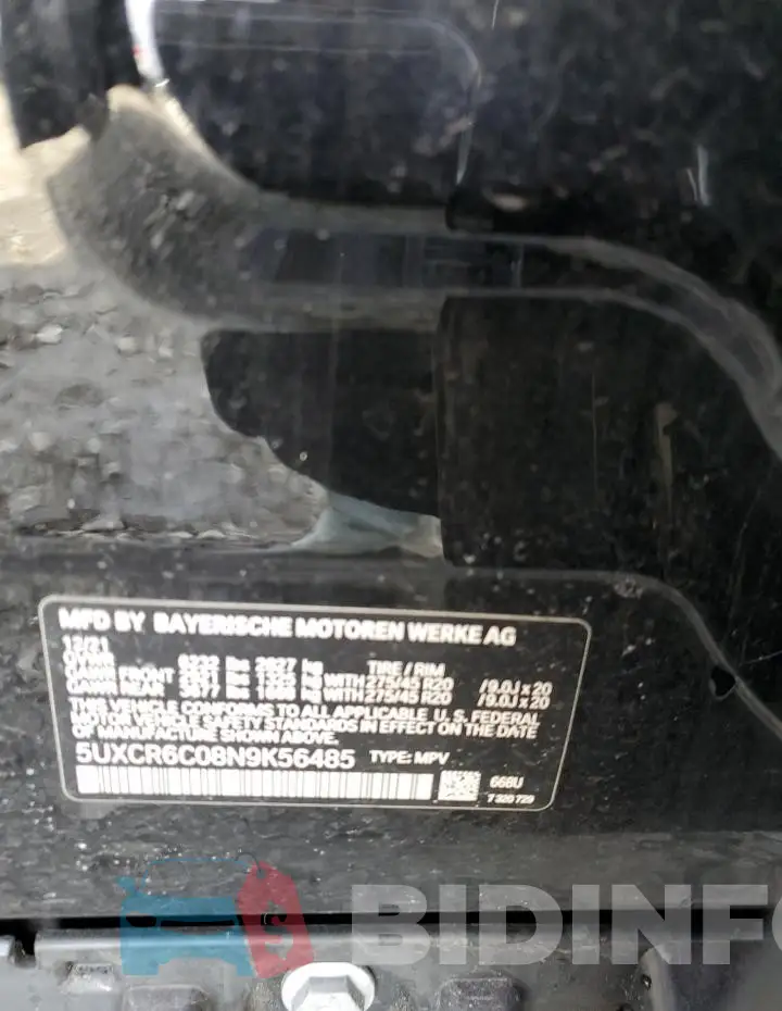 5UXCR6C03M9D84327 Photo# 14
