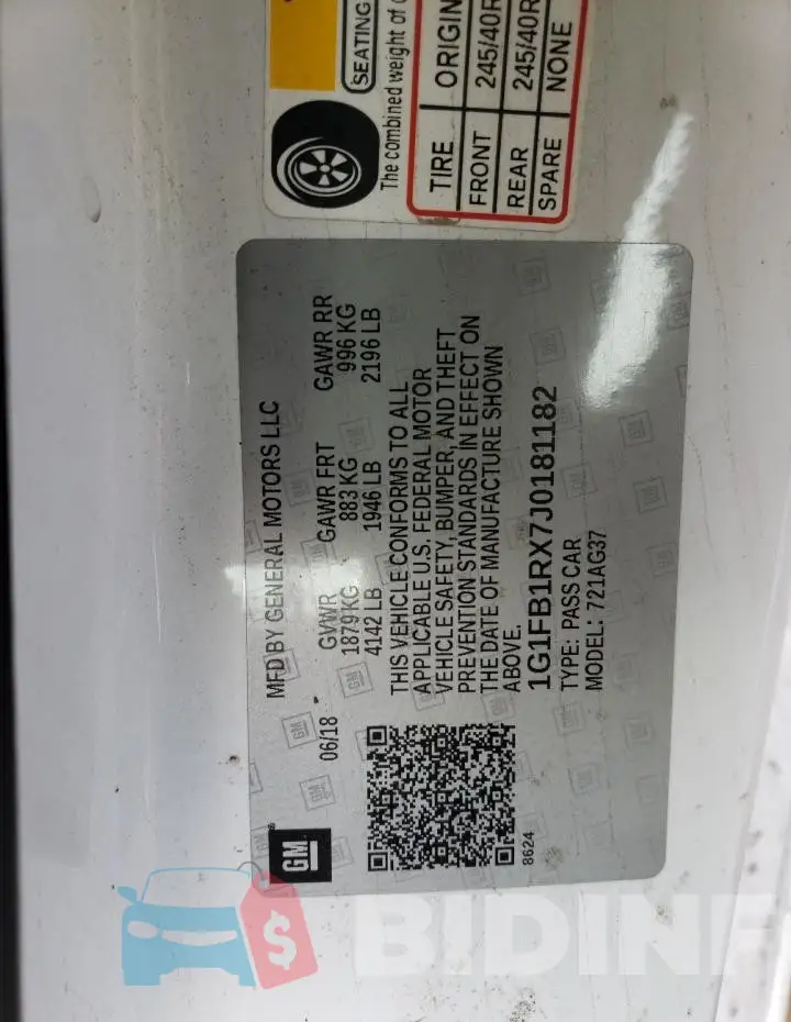 1G1FB1RX7J0181182 Photo# 12