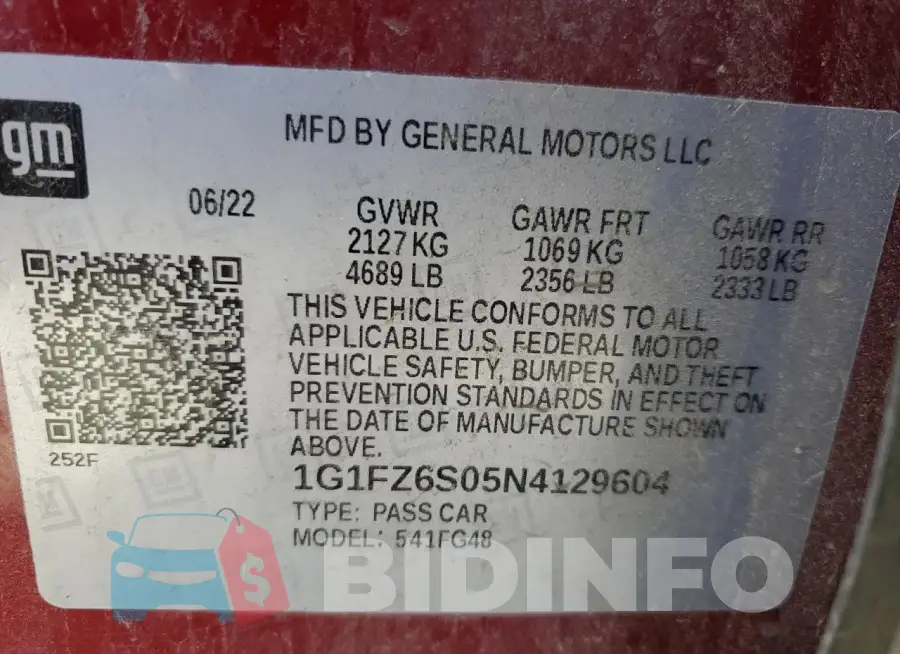 1G1FZ6S05N4129604 Photo# 12