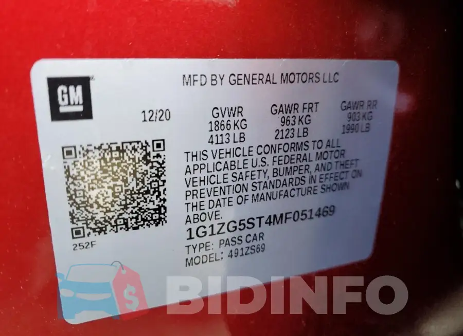 1G1ZG5ST4MF051469 Photo# 12