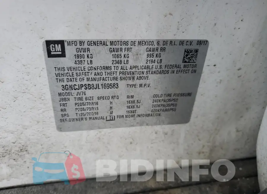 3GNCJPSB8JL169583 Photo# 13