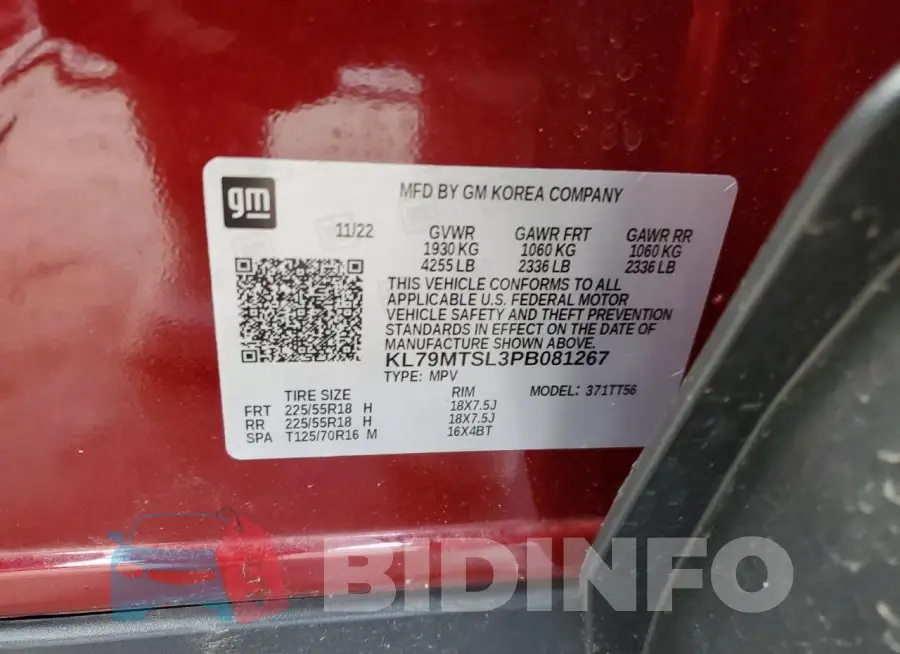 KL79MTSL3PB081267 Photo# 13