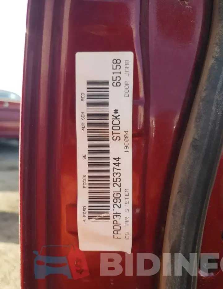1FADP3F29GL253744 Photo# 12