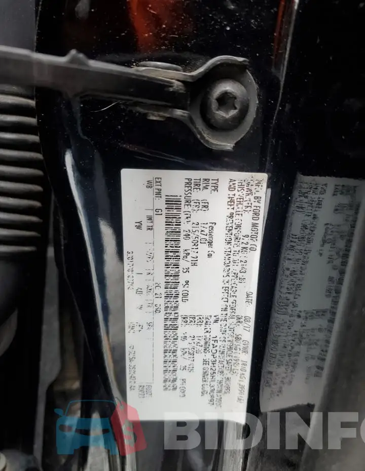 1FADP3H25HL330897 Photo# 13