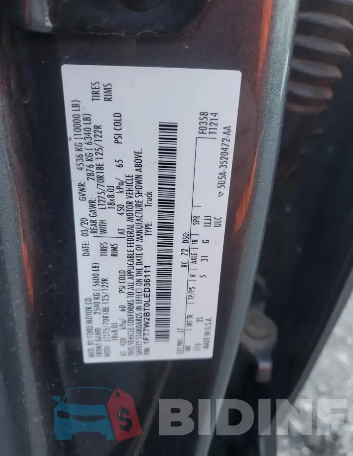 1FT7W2BT0LED36111 Photo# 12