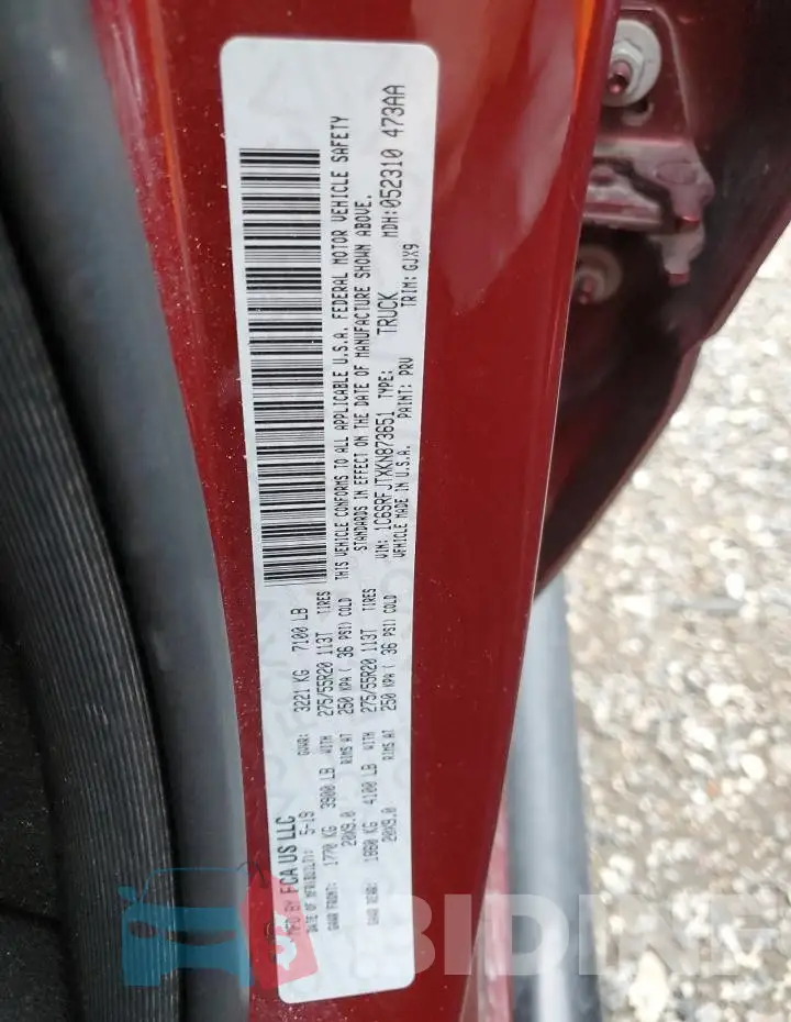 1C6SRFJTXKN873651 Photo# 12