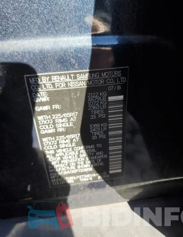 KNMAT2MV3GP723856 Photo# 13