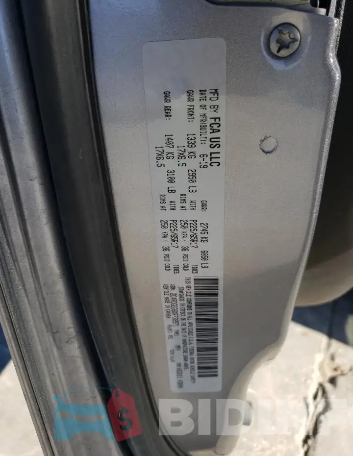 2C4RDGEG6KR738971 Photo# 13