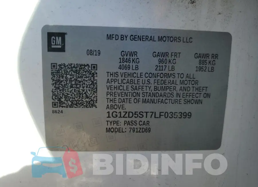 1G1ZD5ST7LF035399 Photo# 12