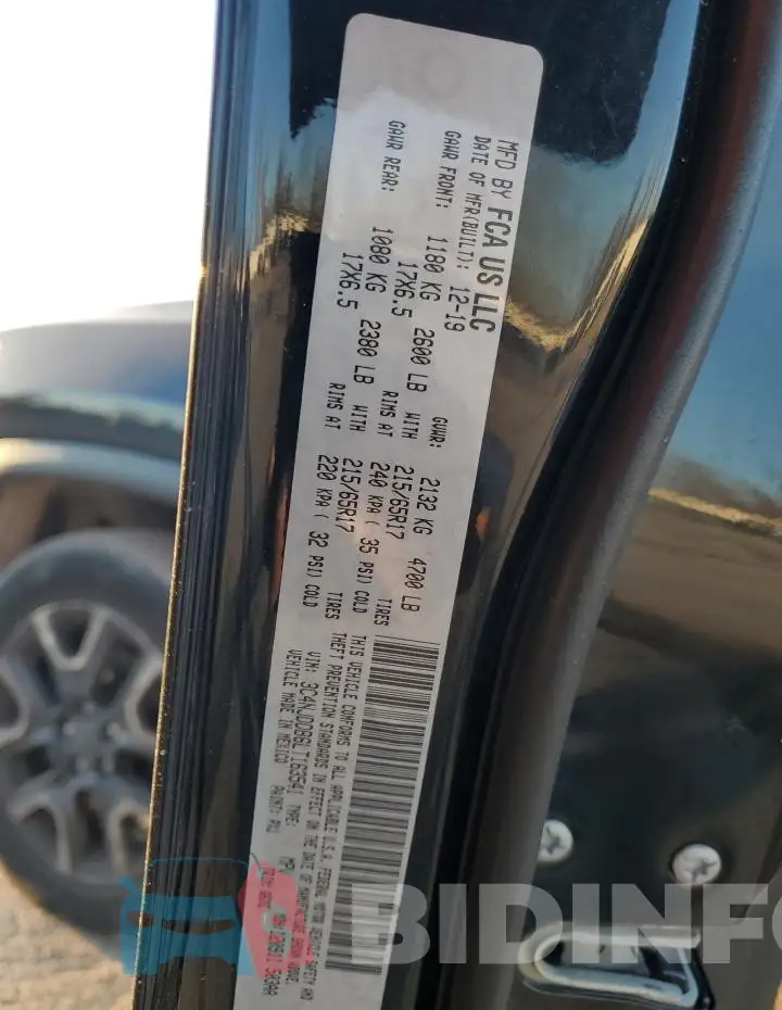 3C4NJDDB6LT163541 Photo# 13
