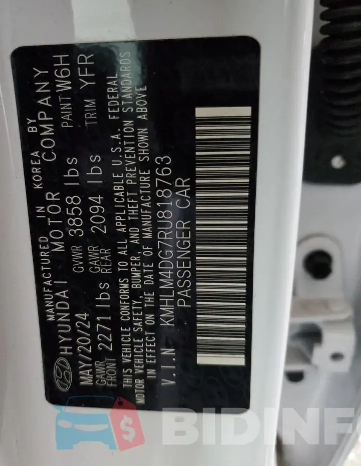 KMHLM4DG7RU818763 Photo# 13
