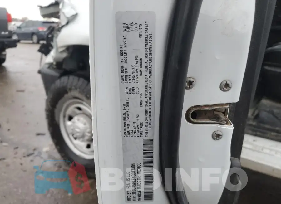 3C6UR5HL8NG377804 Photo# 12