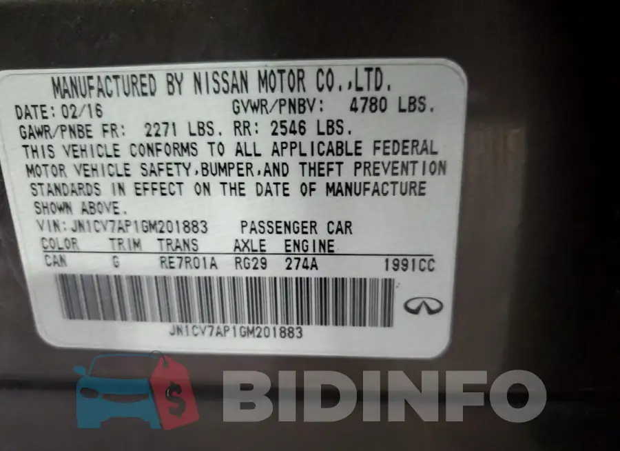 JN1CV7AP1GM201883 Photo# 13