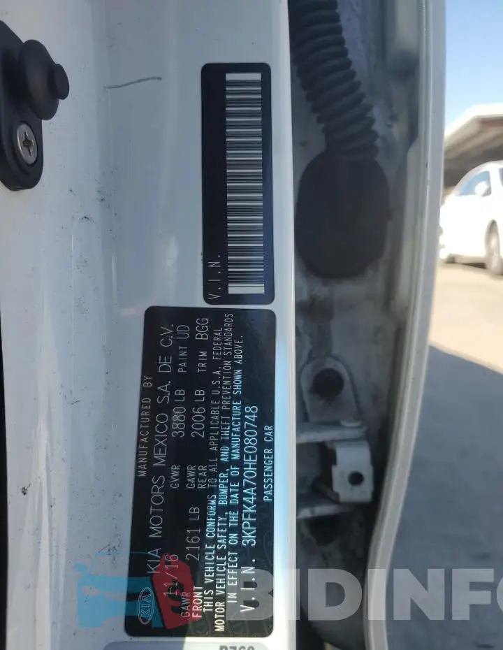 3KPFK4A70HE080748 Photo# 12