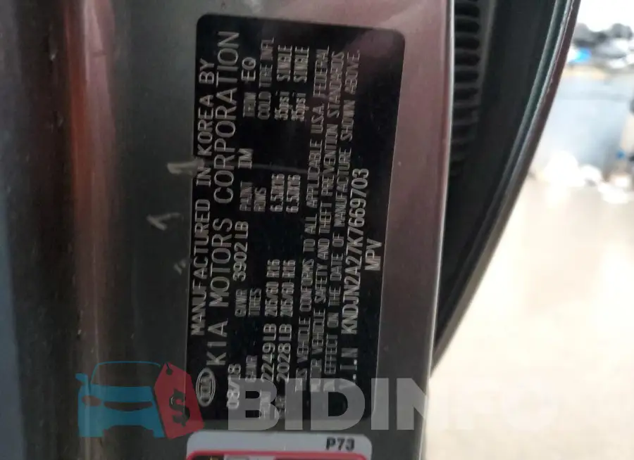 KNDJN2A27K7669703 Photo# 12