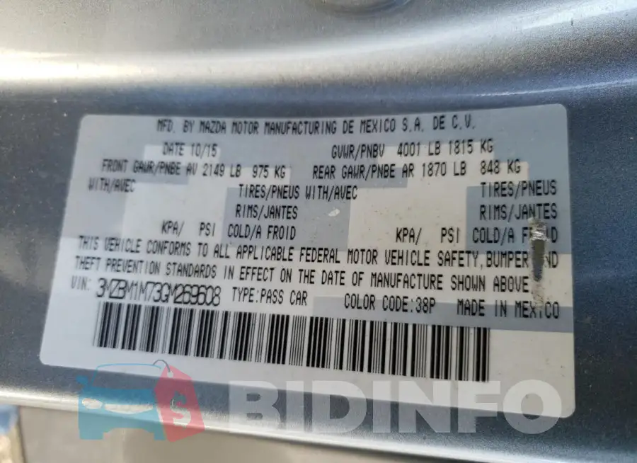 3MZBM1M73GM269608 Photo# 12