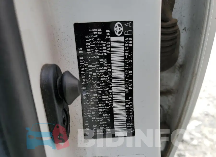 5YFBURHE4JP790847 Photo# 12