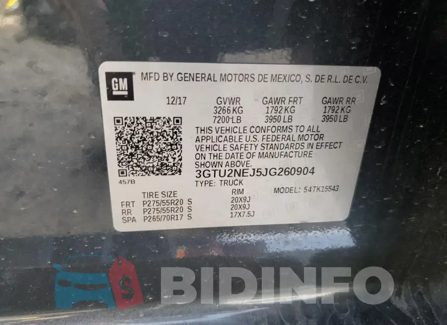 3GTU2NEJ5JG260904 Photo# 12