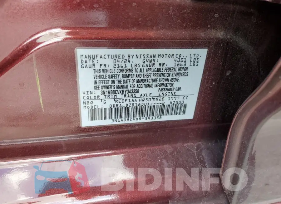 3N1AB8CVXRY343358 Photo# 12