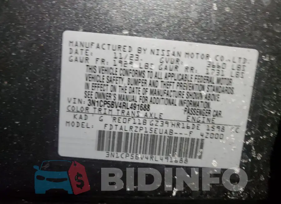 3N1CP5BV4RL491688 Photo# 13