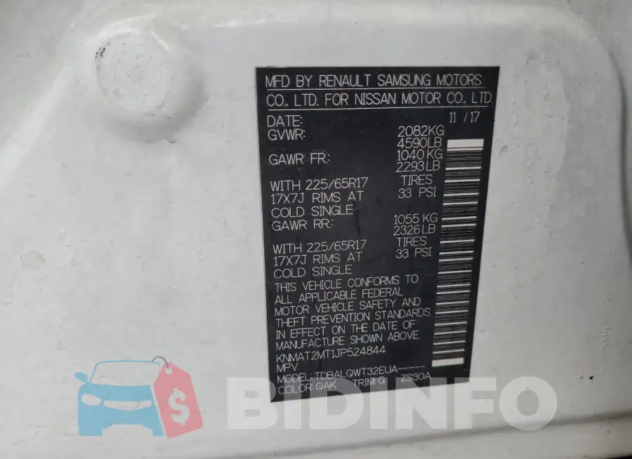 KNMAT2MT1JP524844 Photo# 14