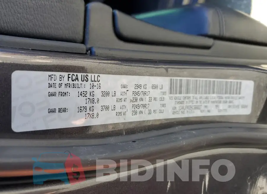 1C4RJFAG9HC660227 Photo# 13